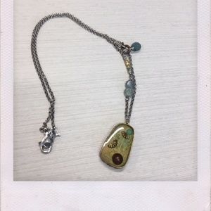 Silpada Jewelry - Silpada Brass, Silver, & Labrodite Necklace Silpada Jewelry - Silpada Brass, Silver, & Labrodite Necklace